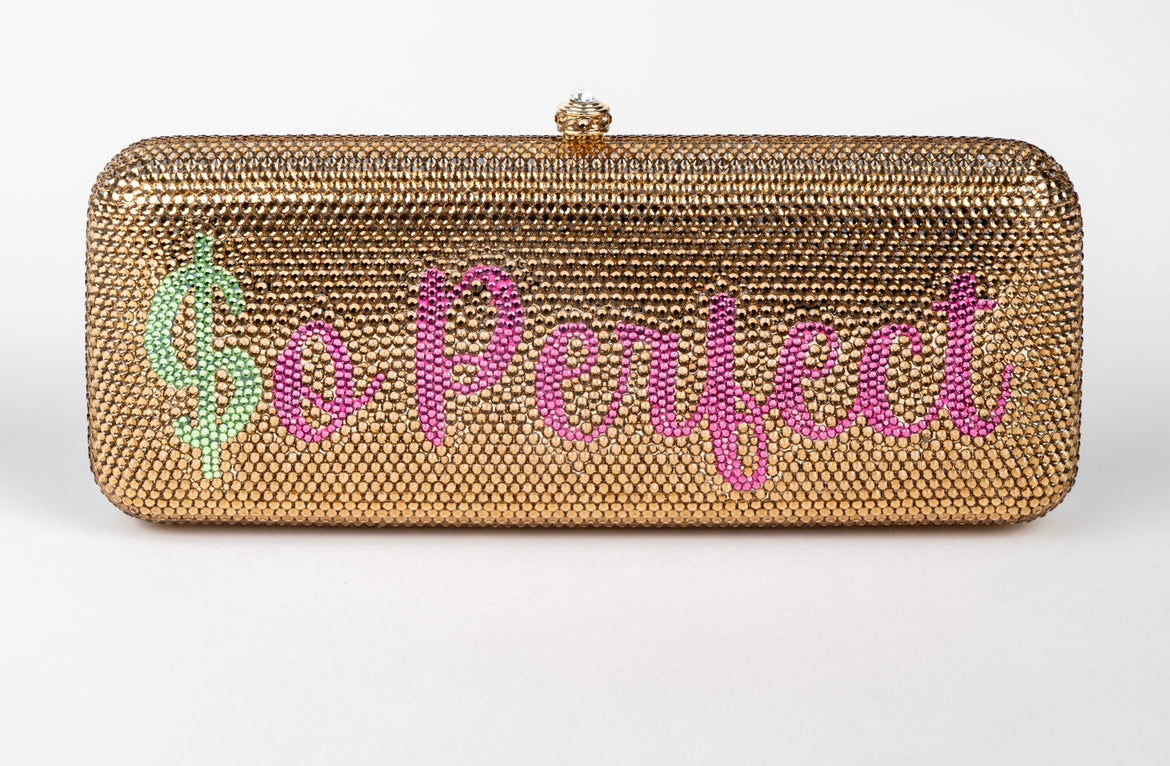 $o Perfect Gold Clutch